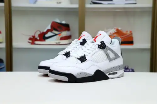 Air Jordan 4 Retro White Cement 