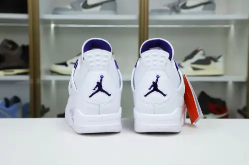 Air Jordan 4 Purple Metallic 