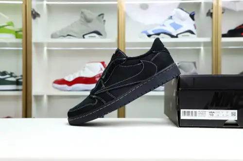Travis Scott X Nike Air Jordan 1 Low Og “Black Phantom” 