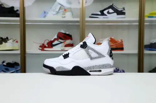 Air Jordan 4 Retro White Cement 