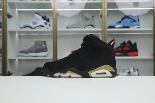 Air Jordan 6 Retro Dmp 2020 Black Metallic Gold 