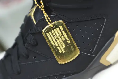 Air Jordan 6 Retro Dmp 2020 Black Metallic Gold 
