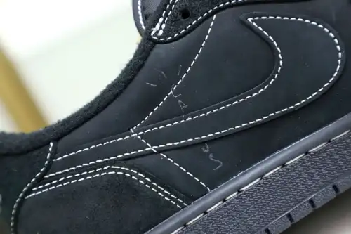Travis Scott X Nike Air Jordan 1 Low Og “Black Phantom” 