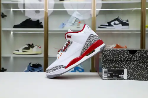 Air Jordan 3 Retro Cardinal Red(Ct8532-126） 