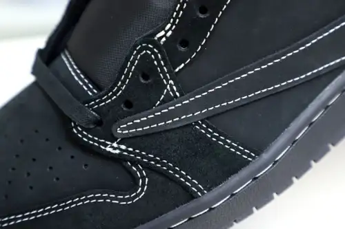 Travis Scott X Nike Air Jordan 1 Low Og “Black Phantom” 