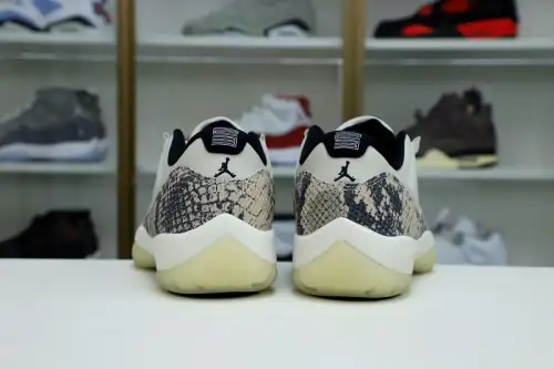 Air Jordan 11 Low Snakeskin Light Bone 