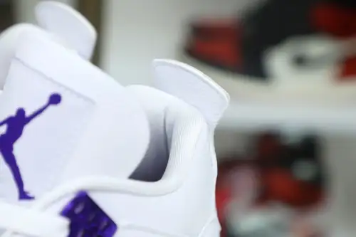 Air Jordan 4 Purple Metallic 