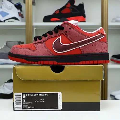 Concepts X Nike Dunk Sb Low Red Lobster F975E125