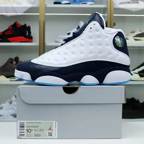 Air Jordan 13 Retro White Obsidian Powder Blue 414571-144 8E9286