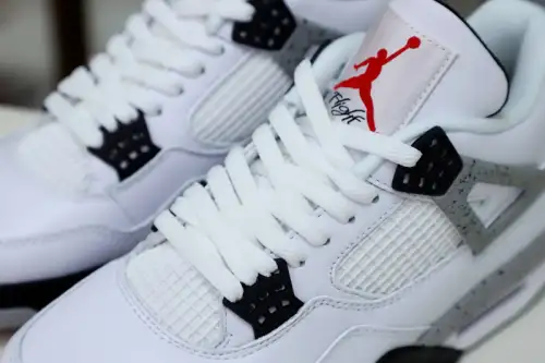 Air Jordan 4 Retro White Cement 