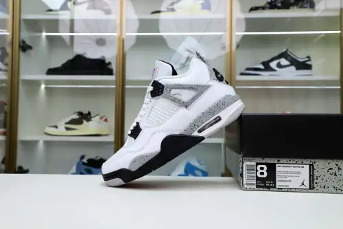 Air Jordan 4 Retro White Cement 