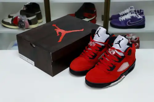 Air Jordan 5 Retro Raging Bull Red Suede 104981