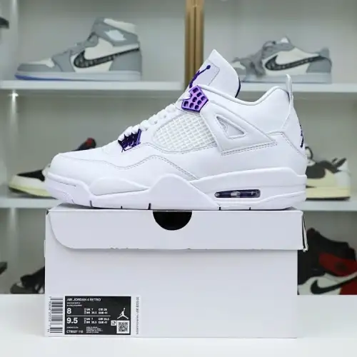 Air Jordan 4 Purple Metallic 965B89
