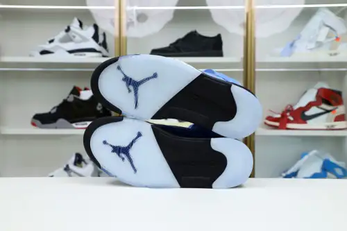 Air Jordan 5 Retro Se Dv1310 401 University Blue Black-White Bleu 