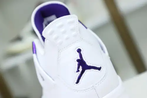 Air Jordan 4 Purple Metallic 