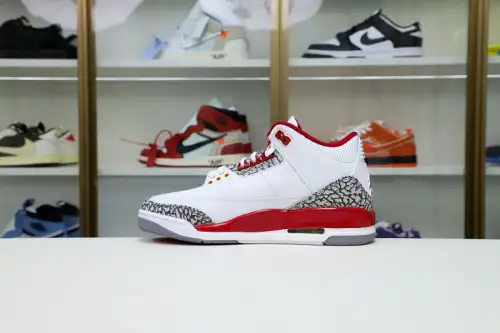 Air Jordan 3 Retro Cardinal Red(Ct8532-126） 