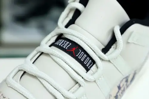 Air Jordan 11 Low Snakeskin Light Bone 