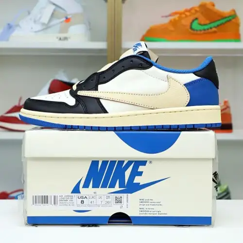 Fragment Design X Travis Scott X Air Jordan 1 Low