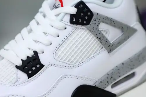 Air Jordan 4 Retro White Cement 