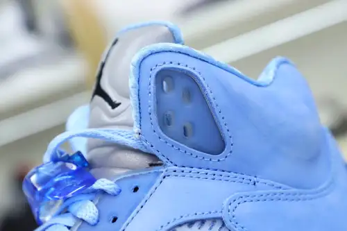 Air Jordan 5 Retro Se Dv1310 401 University Blue Black-White Bleu 
