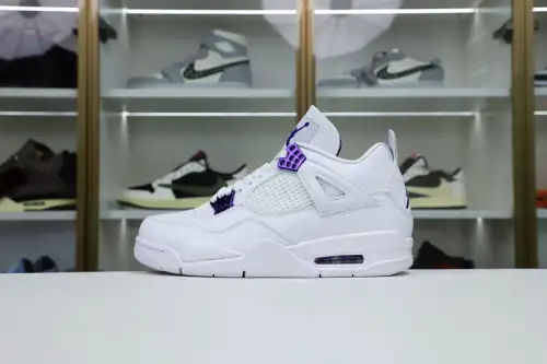 Air Jordan 4 Purple Metallic 