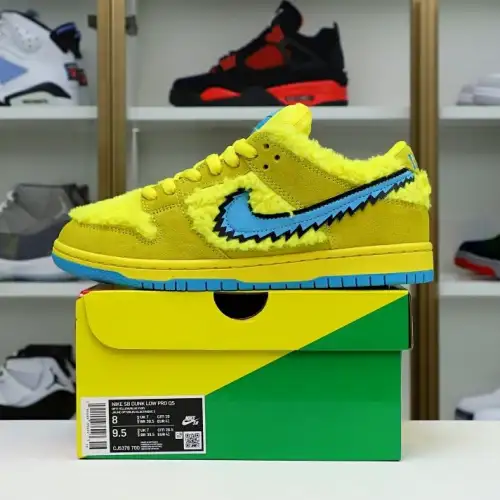 Grateful Dead X Dunk Low Sb Yellow