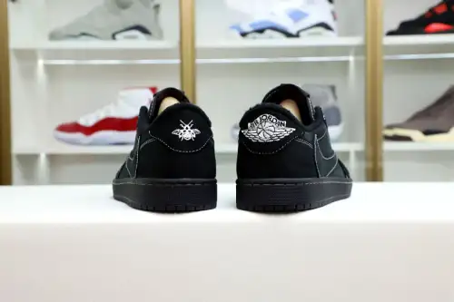 Travis Scott X Nike Air Jordan 1 Low Og “Black Phantom” 