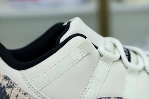 Air Jordan 11 Low Snakeskin Light Bone 