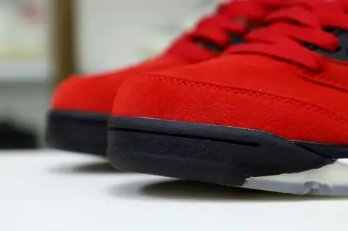 Air Jordan 5 Retro Raging Bull Red Suede 