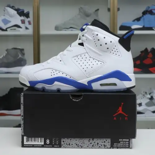 Air Jordan 6 Retro Sport Blue 63AAD327