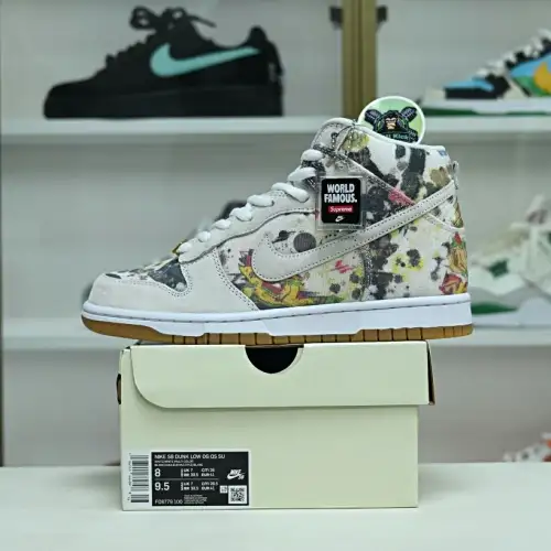 Supreme X Nike Dunk Sb High 