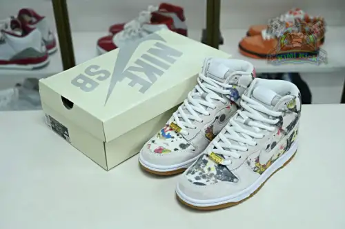 Supreme X Nike Dunk Sb High 