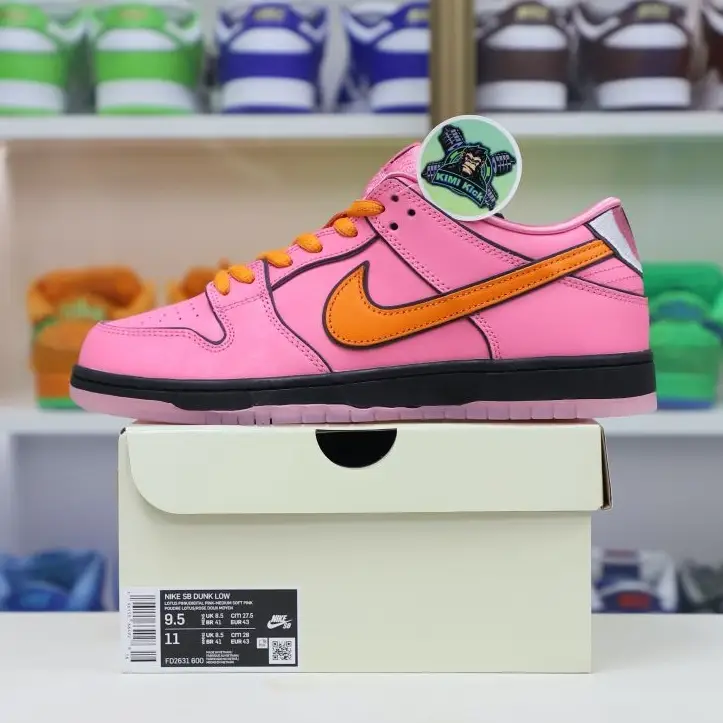 The Powerpuff Girls X Nike Dunk Sb Low