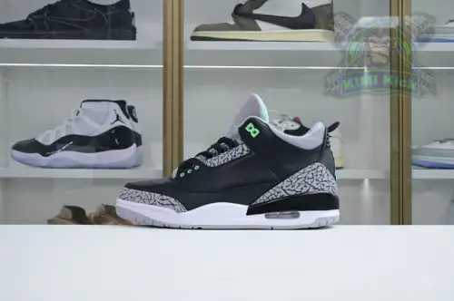 Air Jordan 3 Green Glow 