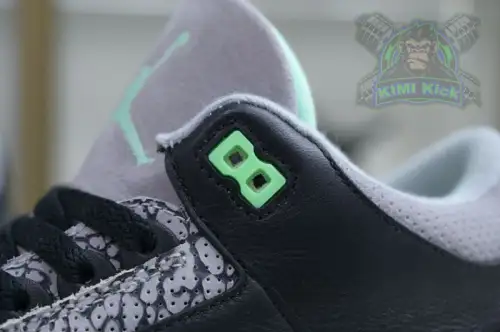 Air Jordan 3 Green Glow 