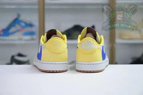Travis Scott X Jordan Air Jordan 1Low Canary 