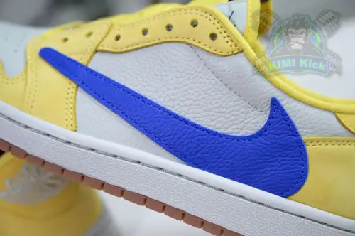 Travis Scott X Jordan Air Jordan 1Low Canary 