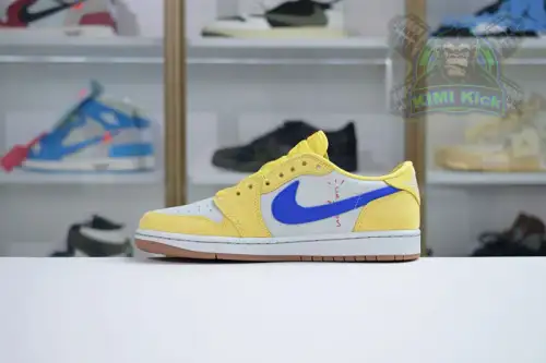 Travis Scott X Jordan Air Jordan 1Low Canary 