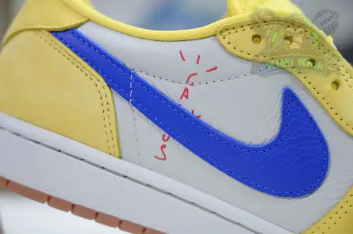 Travis Scott X Jordan Air Jordan 1Low Canary 