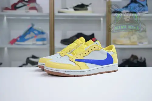 Travis Scott X Jordan Air Jordan 1Low Canary 